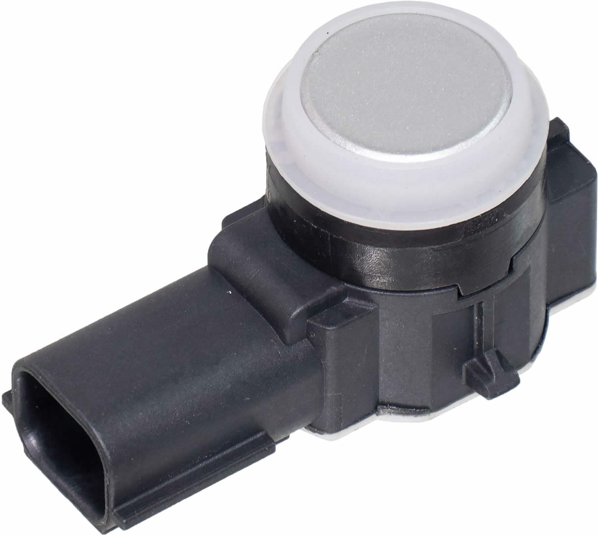 795159-Silver Painted Parking Aid Assist Backup Reverse PDC Sensor Fits All Positions In Front or Rear Bumper On Select 2014-2019 GM Vehicles (See Description; Replaces 23428268, 52050134)