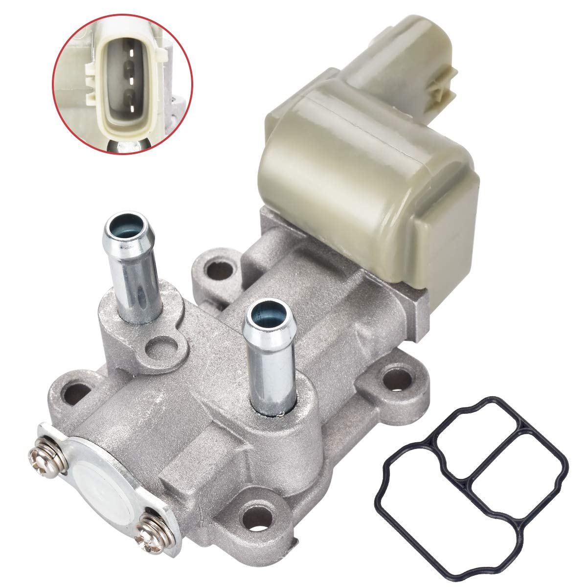 Idle Air Control Valve IACV IAC186 AC186 16022P2EA51 for Honda Civic CX DX EX HX LX GX 1996-2000 Acura EL 1997-2000 1.6L SOHC With Gasket
