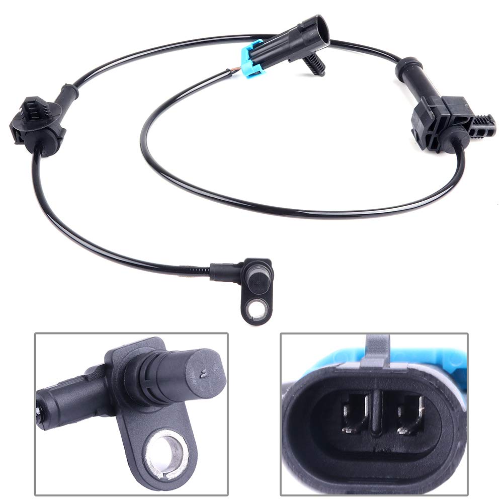 20938121 ABS Sensor, Rear Wheel Speed Sensor Fit for 2007-2013 Chevy Silverado 1500/GMC Sierra 1500,2007-2008 Chevy Silverado 3500 HD/GMC Sierra 2500 HD/Sierra 3500 HD ALS1464 Pack of 1