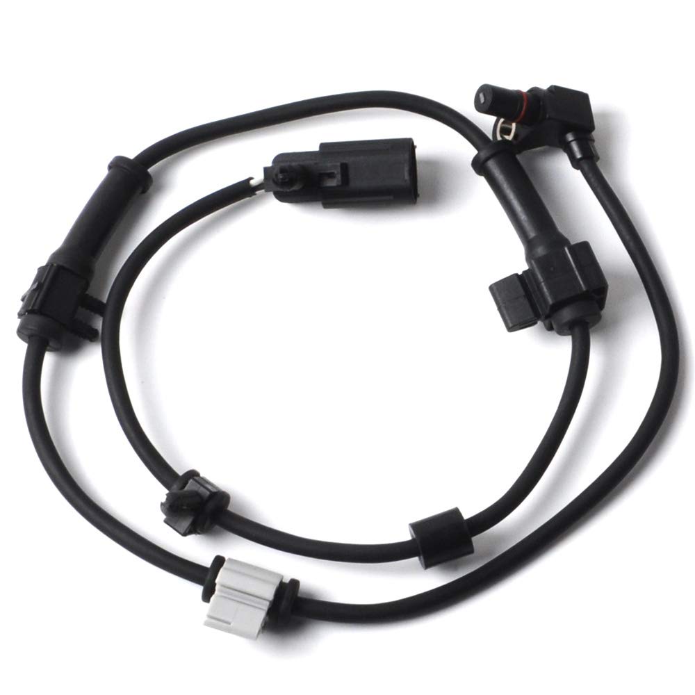ABS Sensor, Front ABS Wheel Speed Sensor Replacement for 2002-2009 Chevy Trailblazer, GMC Envoy, 2002-2004 Oldsmobile Bravada, 2005-2009 Saab 9-7x 15158254