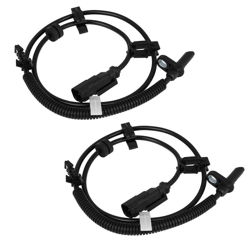 2 x Rear&Left&Right ABS Wheel Speed Sensor ABS Sensor Fit for 2009-2016 for Chevrolet Traverse 2007-2016 for GMC Acadia 2008-2016 for Buick Enclave