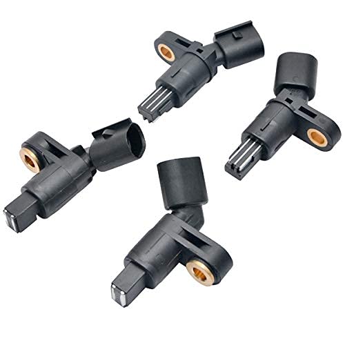 4 piezas ABS Sensor de velocidad de rueda delantera y trasera izquierda y derecha para Volkswagen Audi Skoda 1J0927803, 1J0927804, 1J0927807B, 1J0927807, 1H0927807, 1H0927808