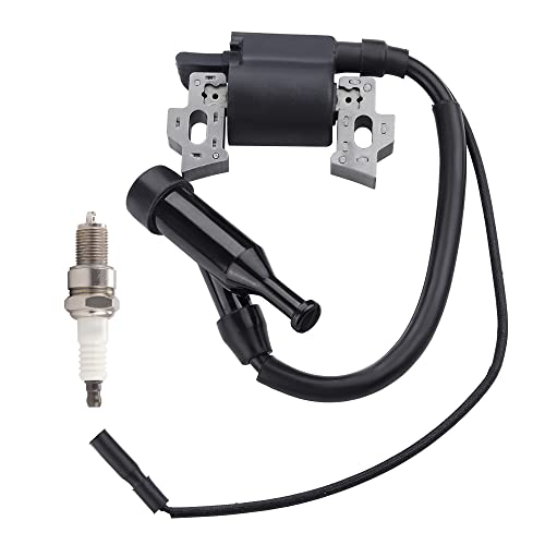 GX160 Air Filter w Ignition Coil Spark Plug for GX160 GX200 GX110 GX120 GX140 5.5hp 6.5hp Engine Generator Lawn Mower Motor