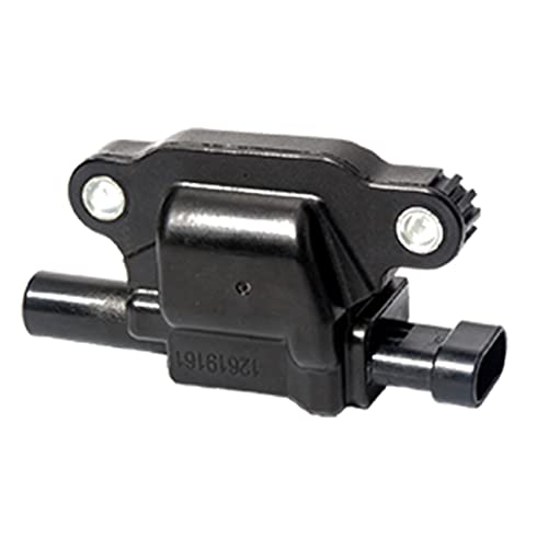 Compatible With 12611424 Ignition Coil Pack for Cadillac Chevy GMC Pontiac 5.3L 6.0L V8 Engine G8 Grand Prix H3 Tahoe Yukon Silverado Impala 12570616 12619161 8125706160 33-1192(1 pack)