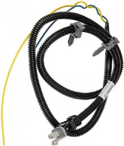 081118 Wire Wiring Harness Pigtail Connector For Front Left or Right ABS Sensor Fits 1995-2005 Chevrolet Cavalier or Pontiac Sunfire (Harness Only; Sensor Sold Separately; Replaces 12187091)