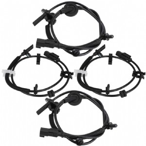 Left&Right&Front&Rear ABS Wheel Speed Sensor ABS Sensor fit for 2008-2016 for Buick Enclave 2008-2016 for Buick Enclave Set of 4