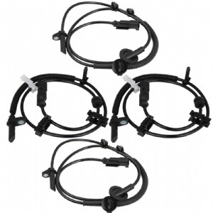 4 x Left&Right&Front&Rear ABS Wheel Speed Sensor ABS Sensor Fit for 2008-2016 for Buick Enclave 2009-2016 for Chevrolet Traverse 2008-2016 for Buick Enclave