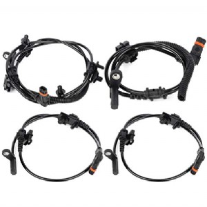 ABS Sensor ABS Wheel Speed Sensor Front Rear Left Right fit 2005 06 07 08 09 10 for Chrysler 300, 2008 09 10 for Dodge Challenger, 2006 07 08 09 10 for Dodge Charger Set of 4# ALS1931
