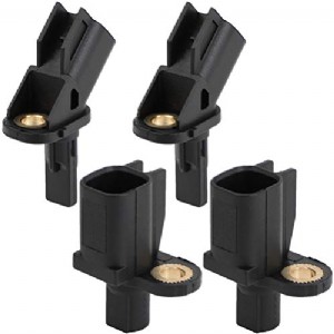Left&Right&Front&Rear ABS Wheel Speed Sensor ABS Sensor fit for 2004-2013 for Mazda 3 2004-2013 for Mazda 3 Set of 4
