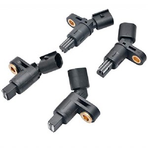 4 piezas ABS Sensor de velocidad de rueda delantera y trasera izquierda y derecha para Volkswagen Audi Skoda 1J0927803, 1J0927804, 1J0927807B, 1J0927807, 1H0927807, 1H0927808