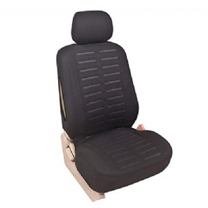 Autositzbezug Vordersitz mit Seitenairbag ?ffnung | Auto-Sitzschoner Universal fr den Beifahrersitz | Autositz Schonbezug in Schwarz | Auto-Zubeh?r Gadget
