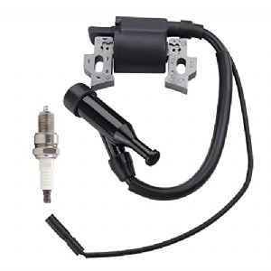 GX160 Air Filter w Ignition Coil Spark Plug for GX160 GX200 GX110 GX120 GX140 5.5hp 6.5hp Engine Generator Lawn Mower Motor