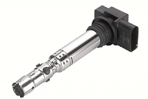 HELLA 5DA 193 175-901 Ignition Coil - 4-pin connector - Flush-Fitting Pencil Ignition Coils - Plugged